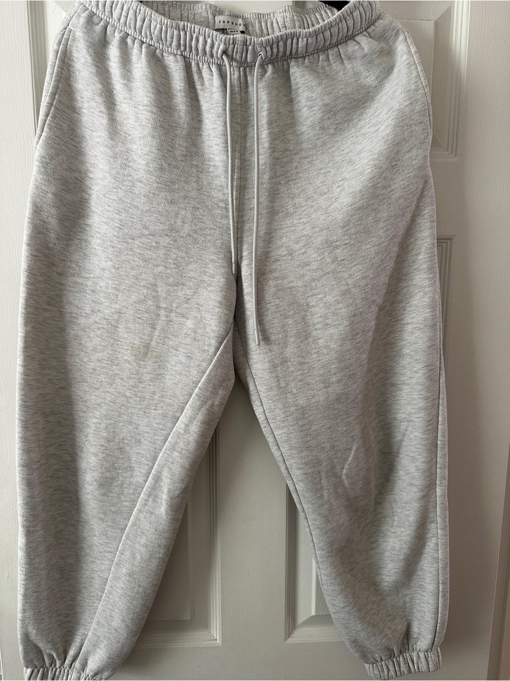 Topshop Light Gray Jogger Sweatpants